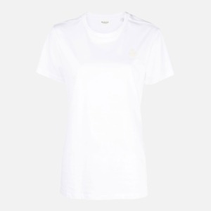 (여성)이자벨마랑 에비 로고 화이트 티셔츠 TS0070FA A1N98E 20WH